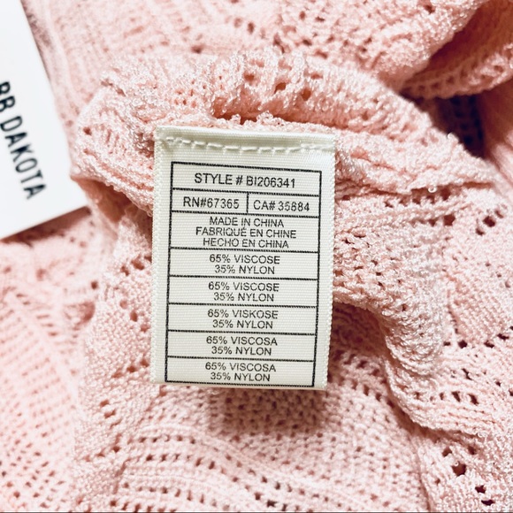 BB DAKOTA | NWT Revolve Valerie Cardigan Pink Blossom Cocoon Sweater Size XS - Picture 16 of 16